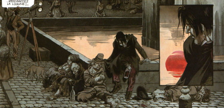 09 Yslaire - Sambre T3, Révolution, révolution... planche 4, case 1, 1993.jpg