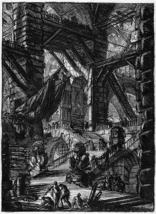 02 Piranèse - Prisons imaginaires, état terminé, Planche VIII (L'escalier aux...).jpg