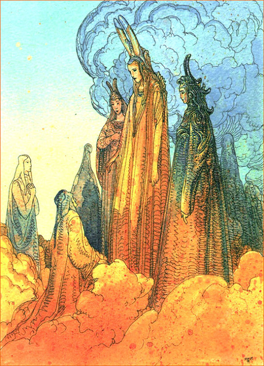 Moebius - La Divine Comédie, Le Paradis, Chant III.jpg