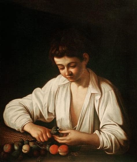 13.2 Le Caravage - Garçon pelant un fruit.jpg