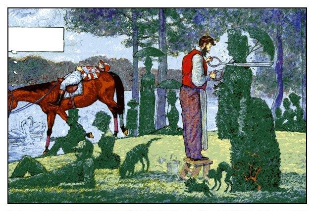 09.2 D'après Une après-midi à l'île de La Grande Jatte de Georges Seurat.jpg