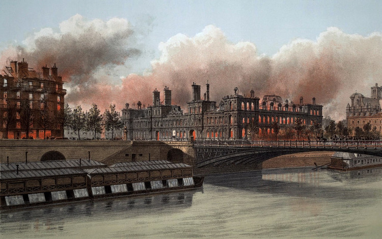 Hoffbauer - Hôtel de Ville incendié.jpg